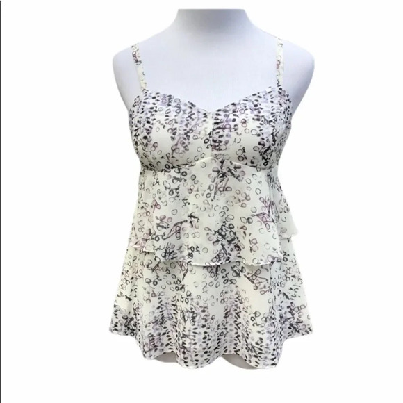 CAbi Tops - CAbi #272 Tiered Ruffled Cami